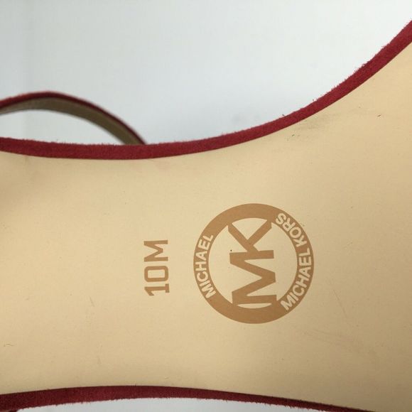 Michael Michael Kors Womens Faryn Leather Open Toe - Picture 5 of 5